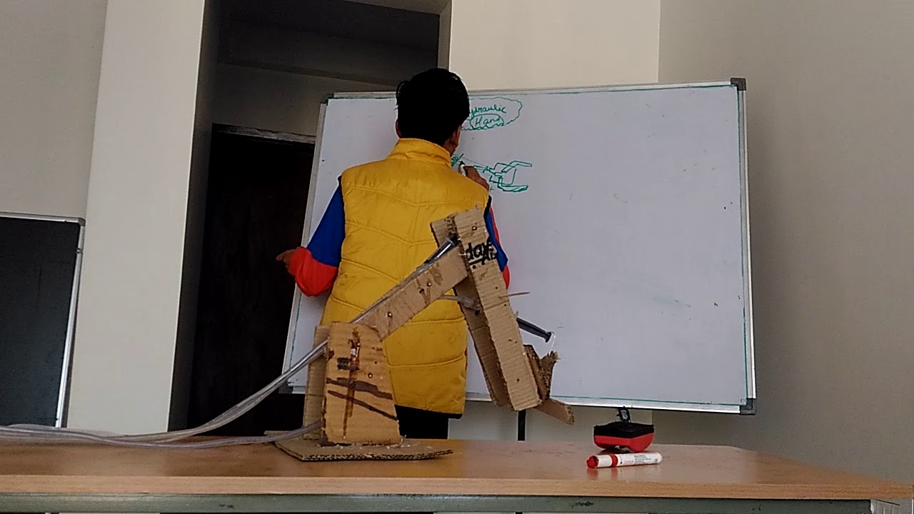 Hydraulic Hand - liquid pressure, motion and design!