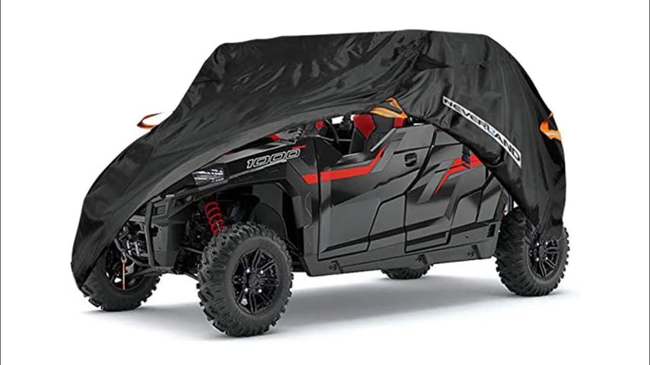 Install & Initial Review Of A NEVERLAND UTV Cover For Larger 4-Seat UTV’s.