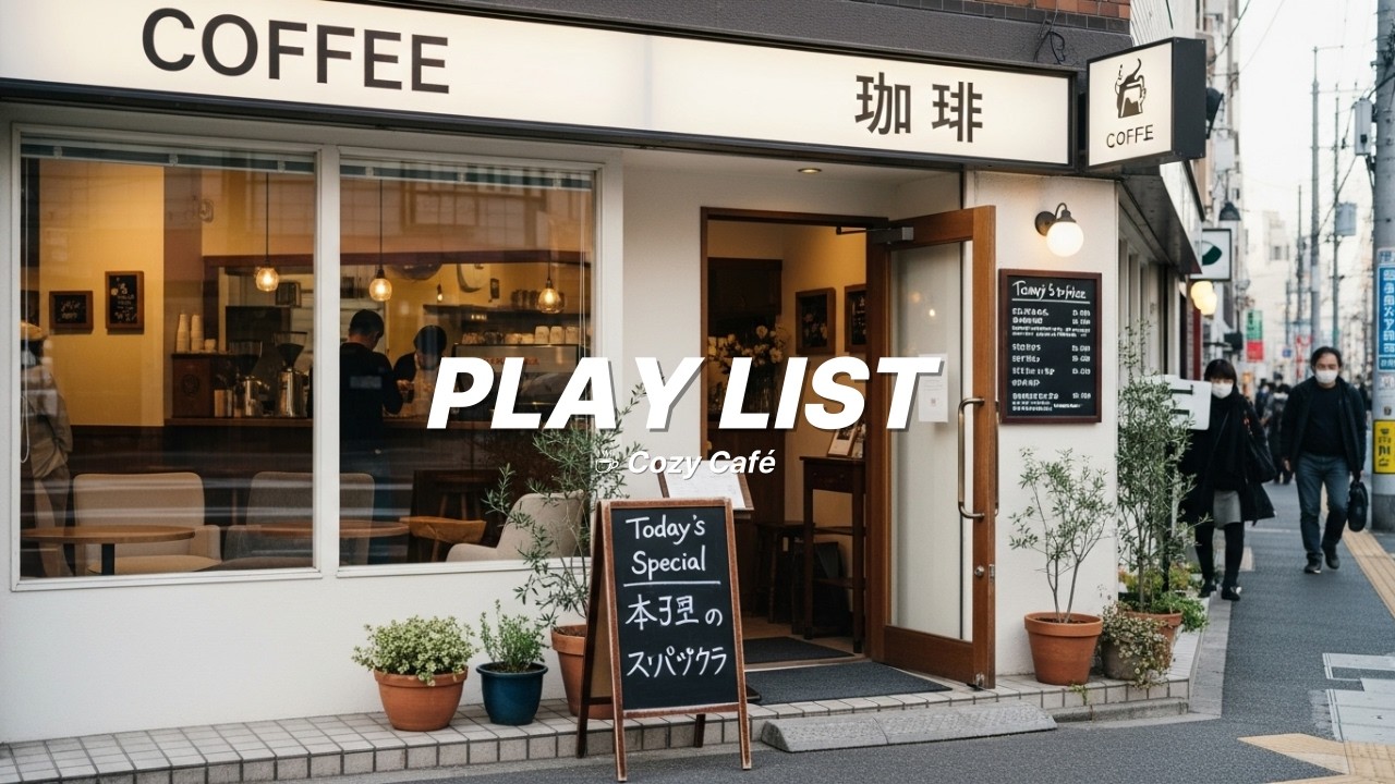 𝐏𝐥𝐚𝐲𝐥𝐢𝐬𝐭 듣다 보면 자꾸 멈출 수 없는 감성 ☕ Cozy Café 🎧 | 중독되는 카페 플레이리스트 💿