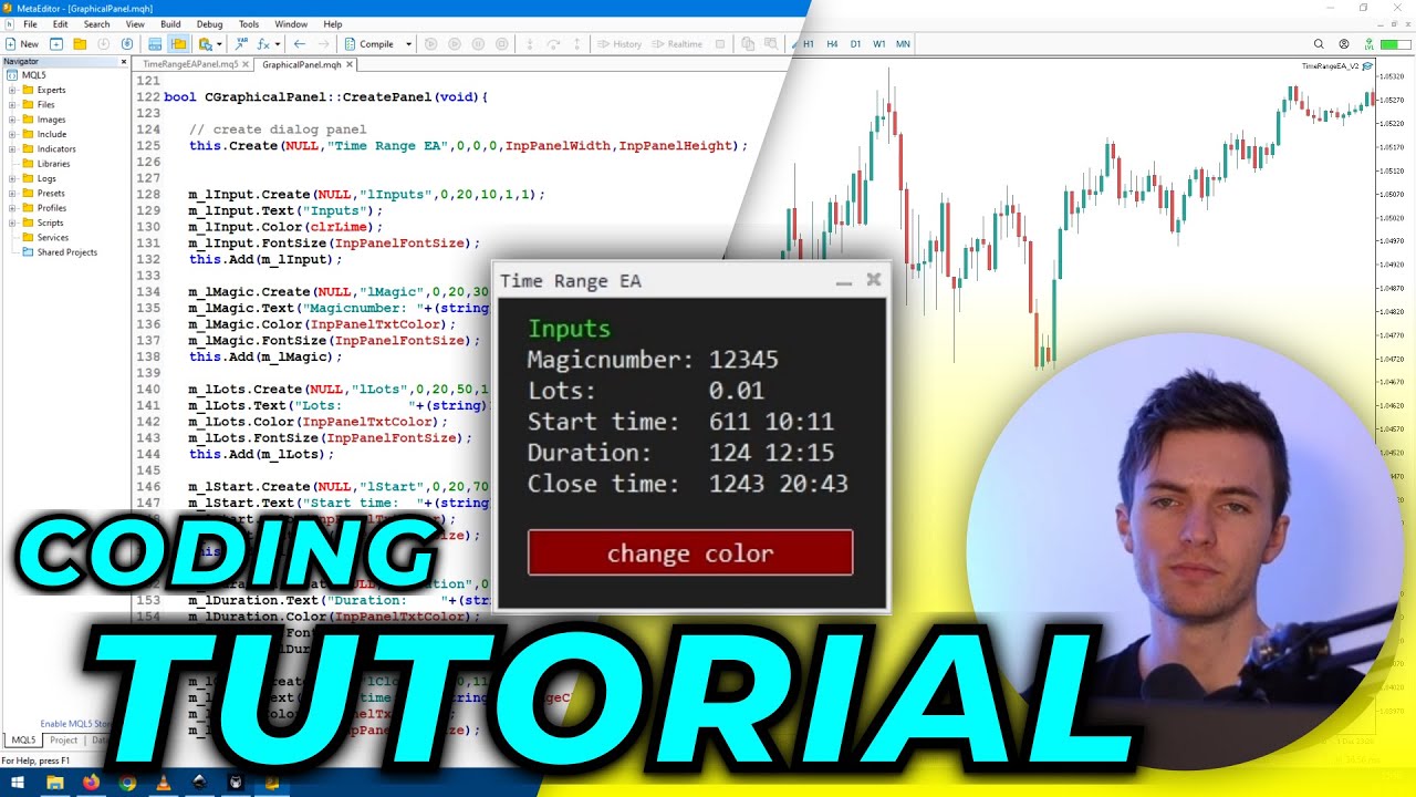 How to create a graphical panel in mql5 | Part 2/2
