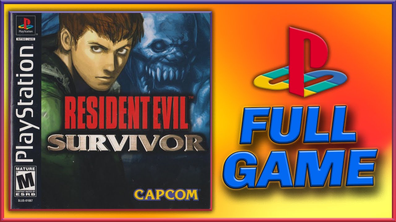 [PSX] Resident Evil Survivor: Full Game Walkthrough / Longplay HD