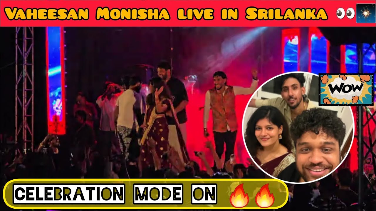 Vaheesan &hearts;️ Monisha in srilanka 🔥🎇 |Vaheesan rasaiya | Monisha blessy |Engadapediyal | Srilanka 