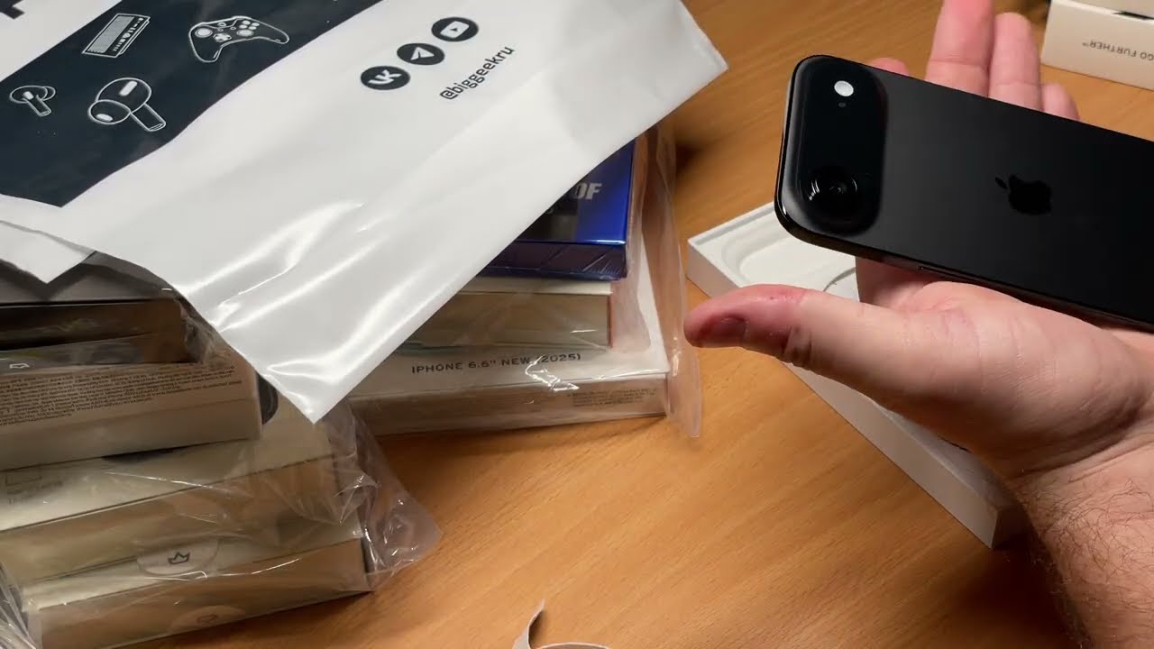 iPhone AIR для скуфа. Распаковка и первые эмоции