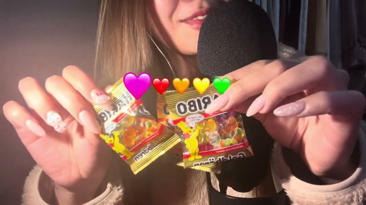 ASMR Haribo Gummy Bears🧸