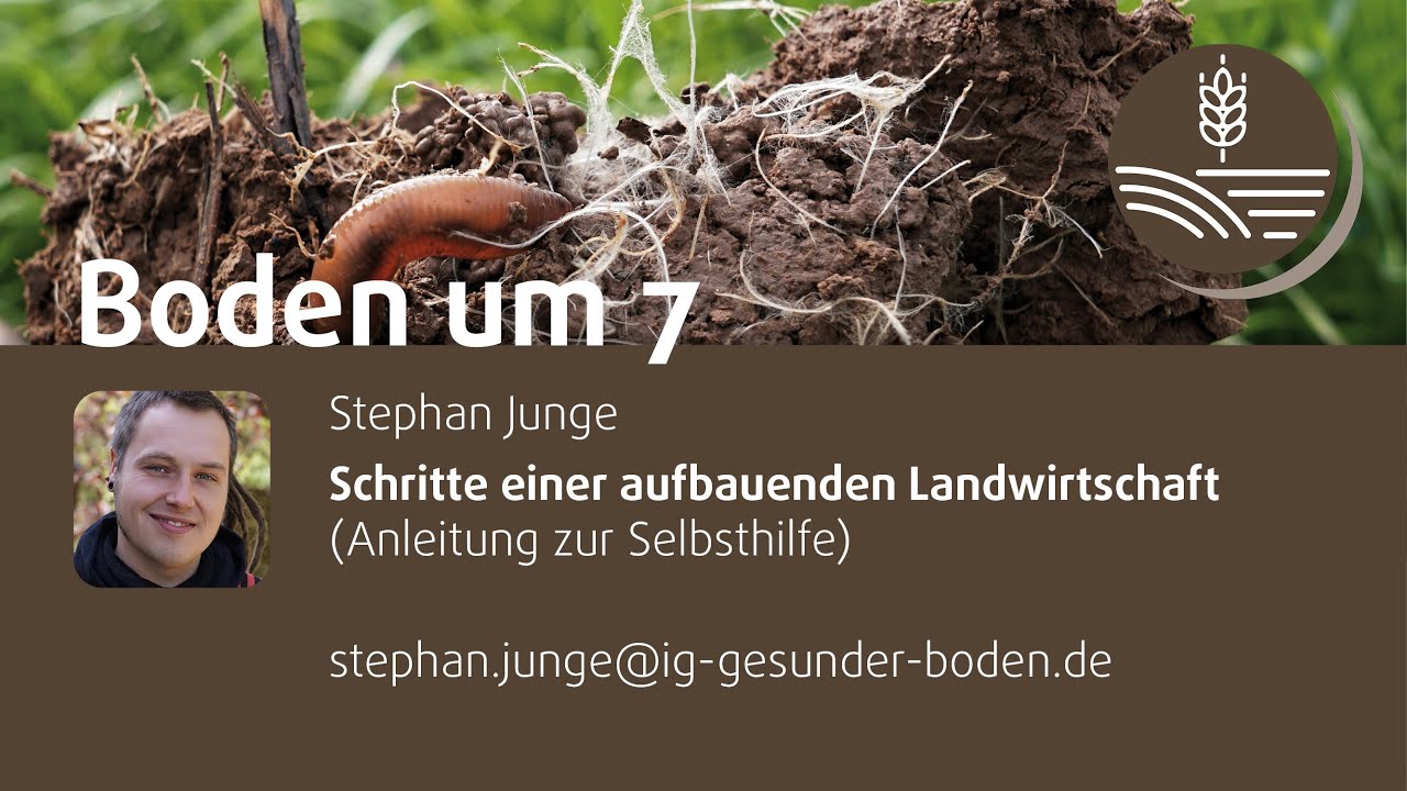 Schritte einer aufbauenden Landwirtschaft | Anleitung zur Selbsthilfe von Stephan Junge