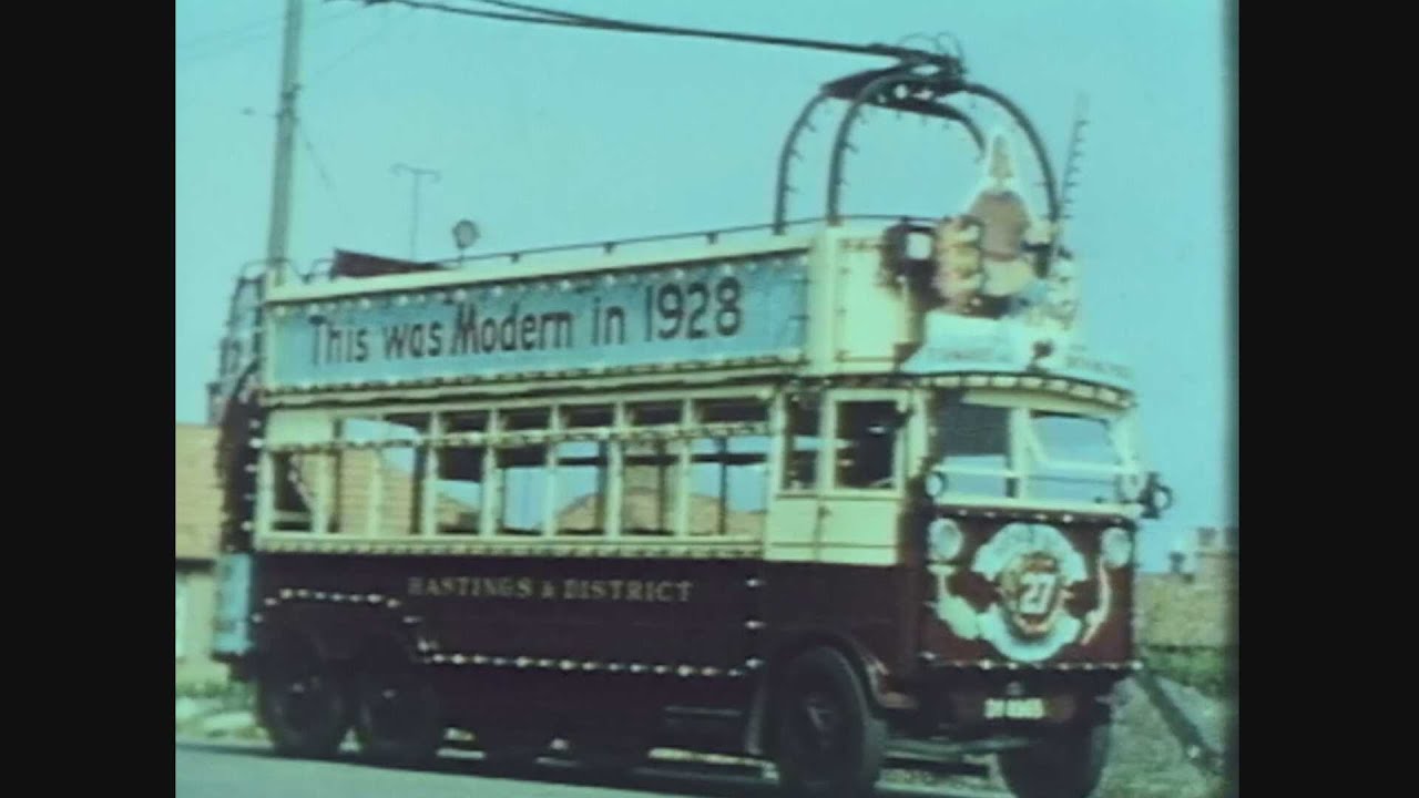 Online Video Hastings Trolleybuses digitised released by the OTA