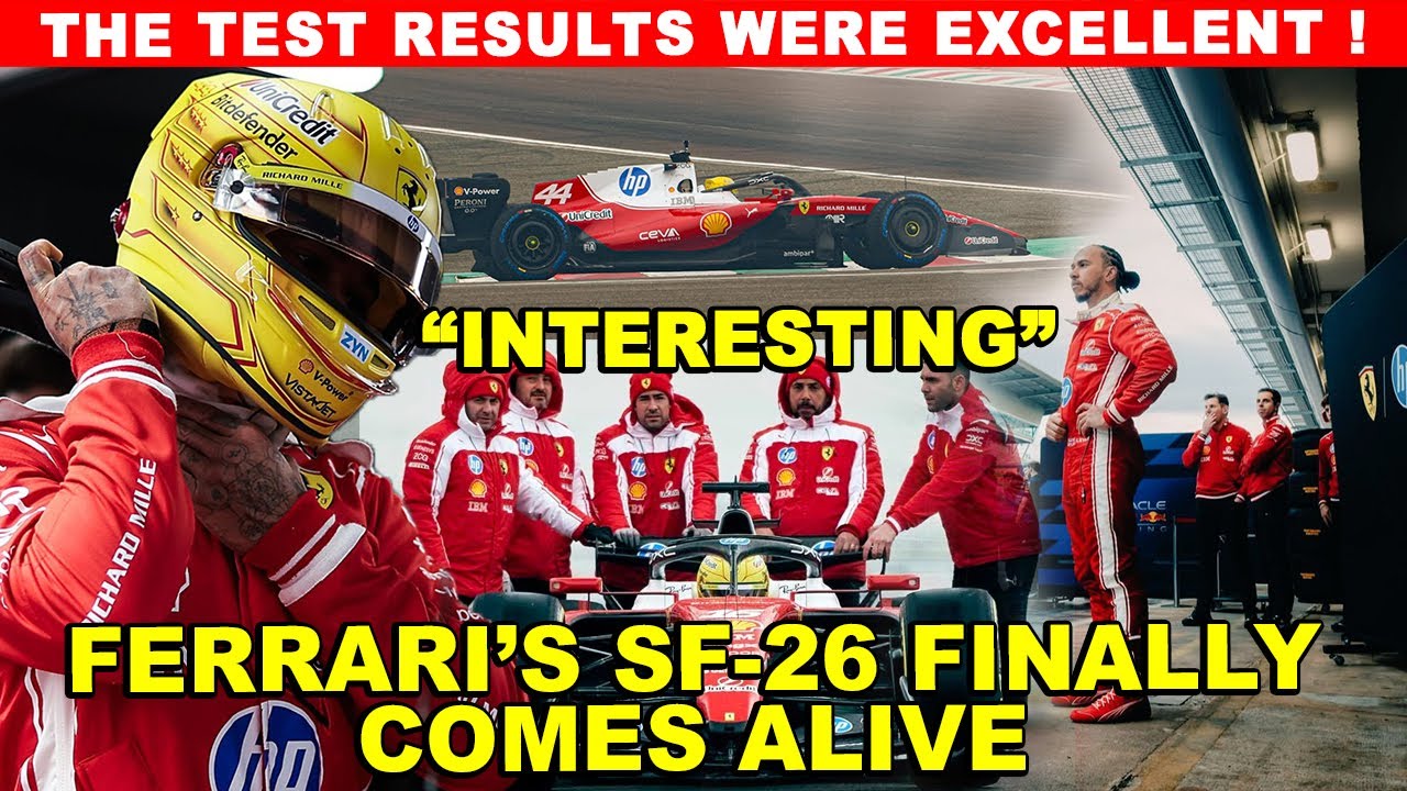 Hamilton’s TEST RESULT Just Got VERY INTERESTING: Ferrari’s SF-26 Finally Comes Alive | COMMENDABLE