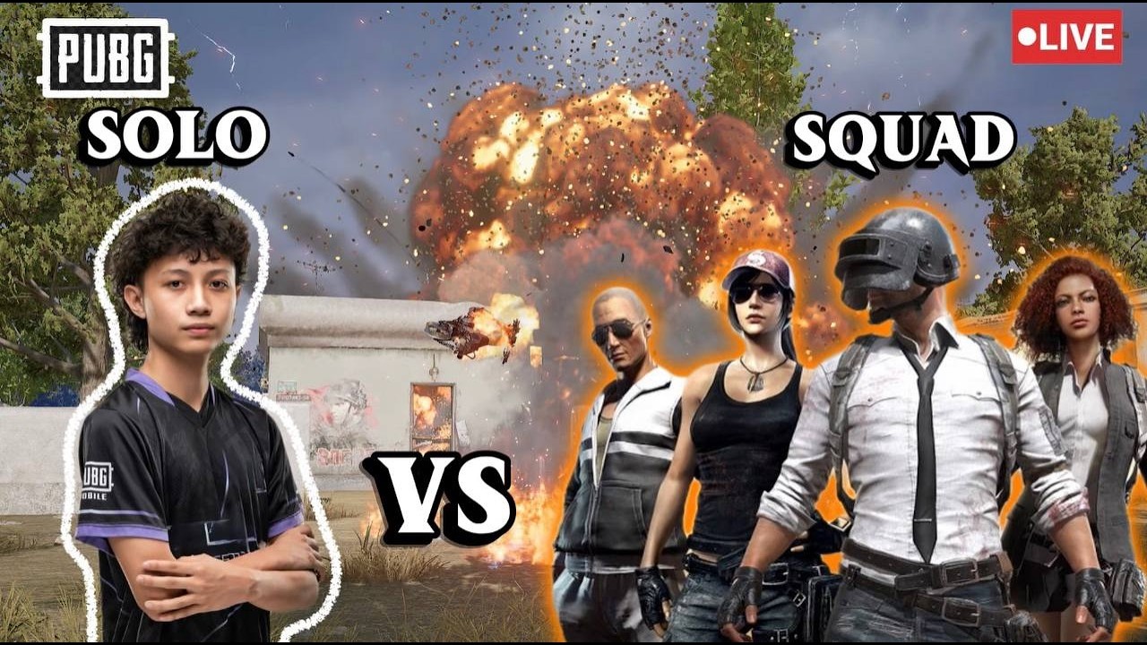 🛑LIVE-Solo Vs Squad MLGATO