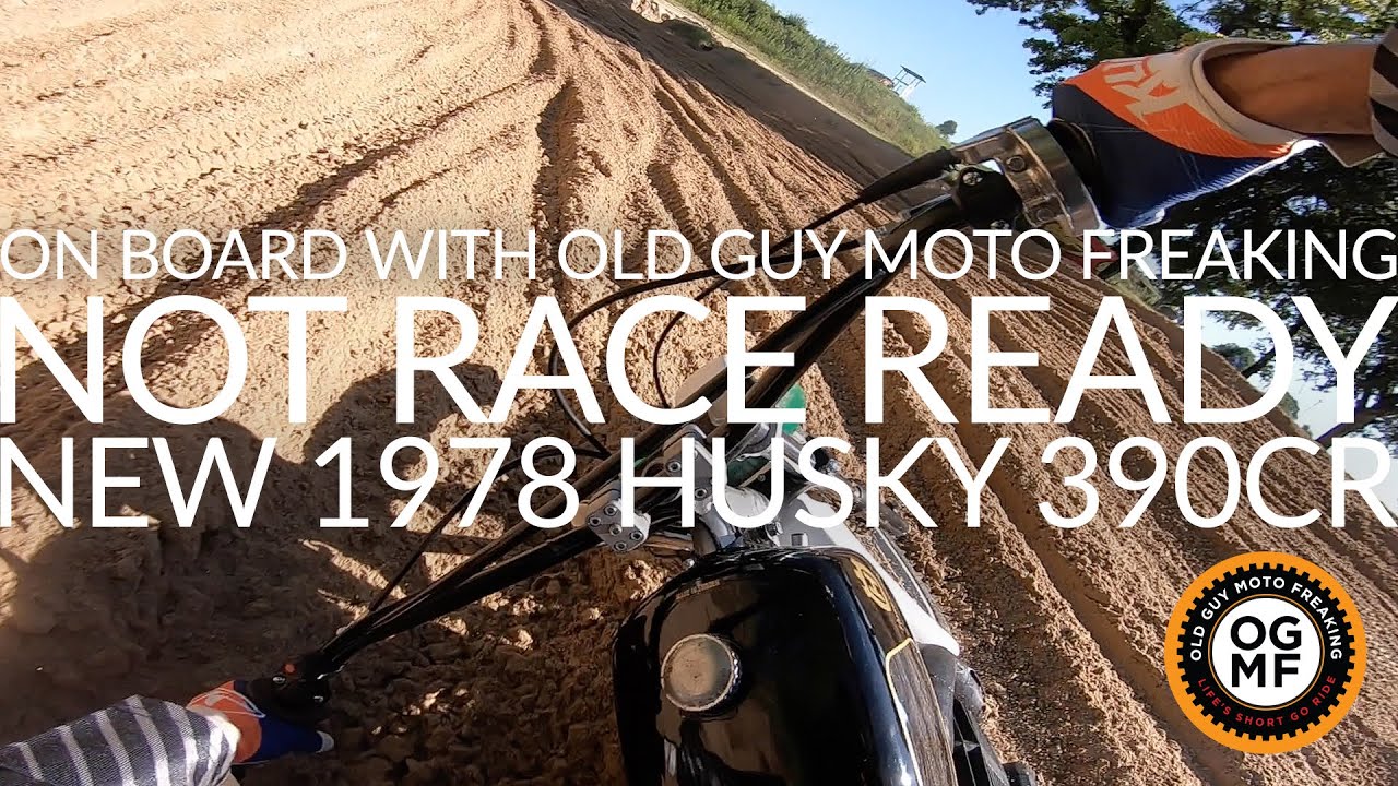 Not Race Ready - New 1978 Husky 390CR!