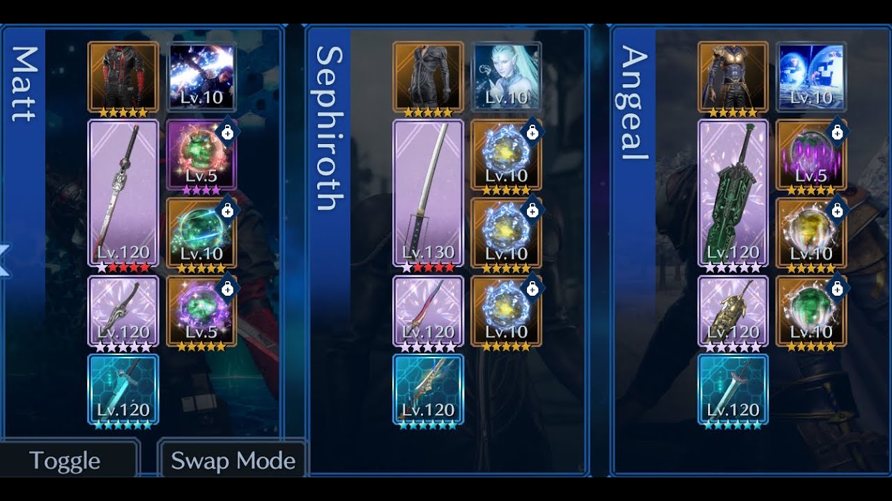 [FF7 Ever Crisis]: Eligor Crash 2 Solo (Sephi, Matt, Angeal)