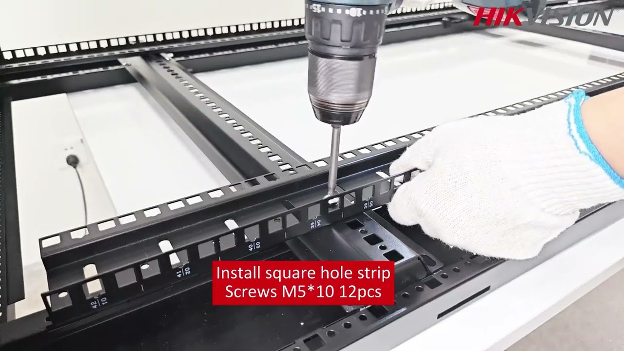How to install 18 42U Free standing IT Cabinet
