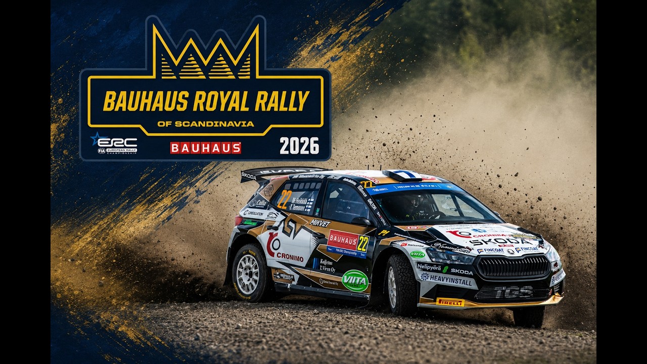 ERC BAUHAUS Royal Rally of Scandinavia 2026 Music video