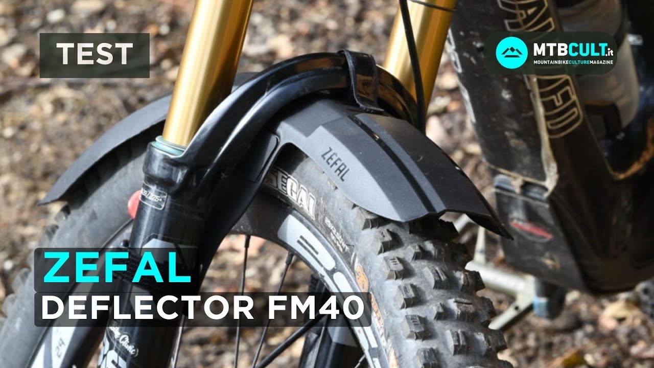 Zefal Deflector FM40, il parafango per l'enduro e il trail riding