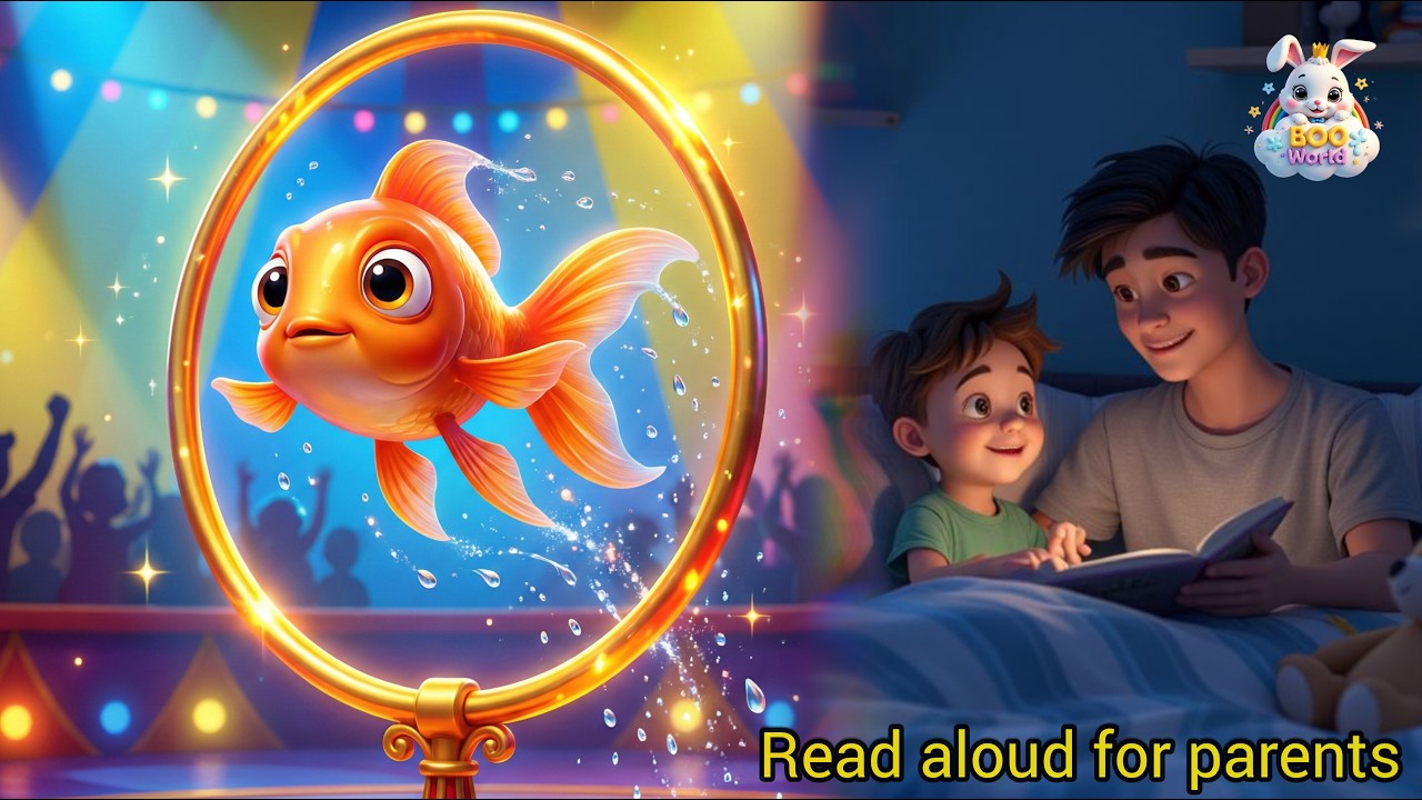 When My Goldfish Became a Circus Star 🐟🎪 | Magical Kids Story | Read Aloud for Parents