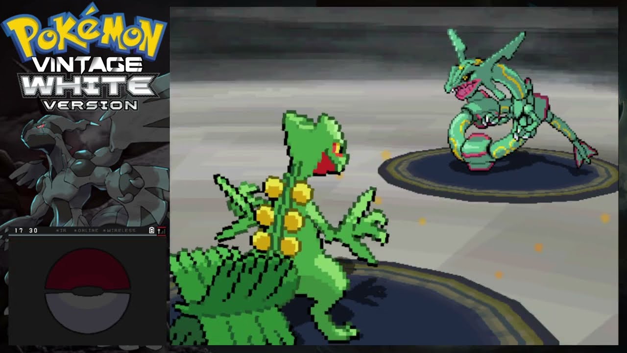 Pokemon Vintage White Final Battle Vs Team Plasma N & Ghetsis - Romhack by NotSuicuu