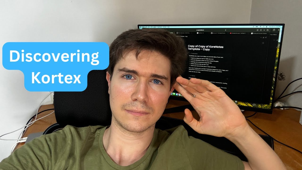 Discovering Kortex: Building Your Second Brain for Content Creation