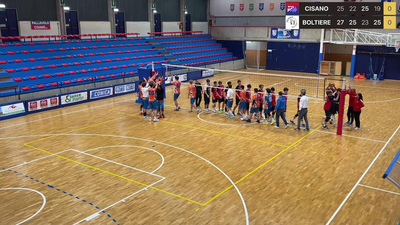 1 Divisione - Pallavolo Cisano VsPallavolo Boltiere 
CISANO VS BOLTIERE