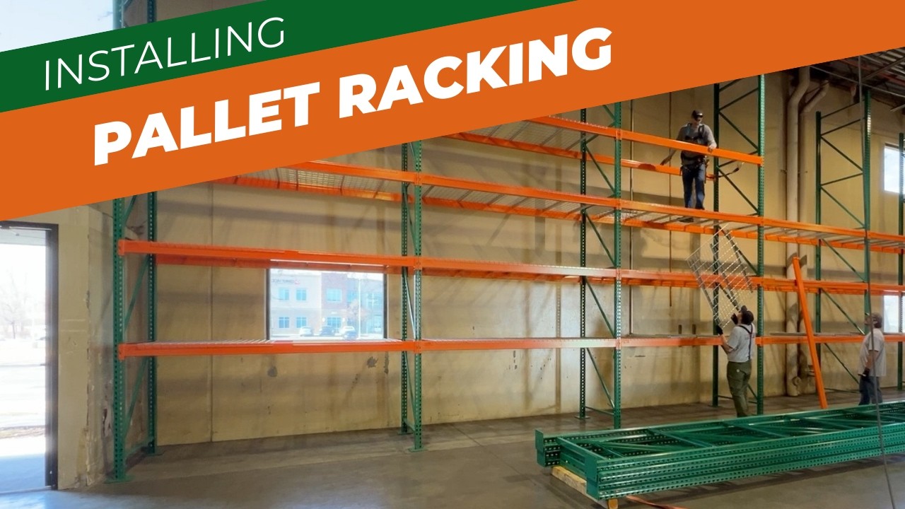 20-Foot Industrial Pallet Racking Installation | Kaysville, UT