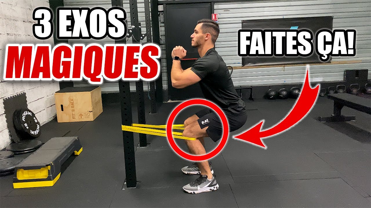 SAUVEZ VOS GENOUX AVEC CES 3 EXERCICES ! (Course à pied, Hyrox..)
