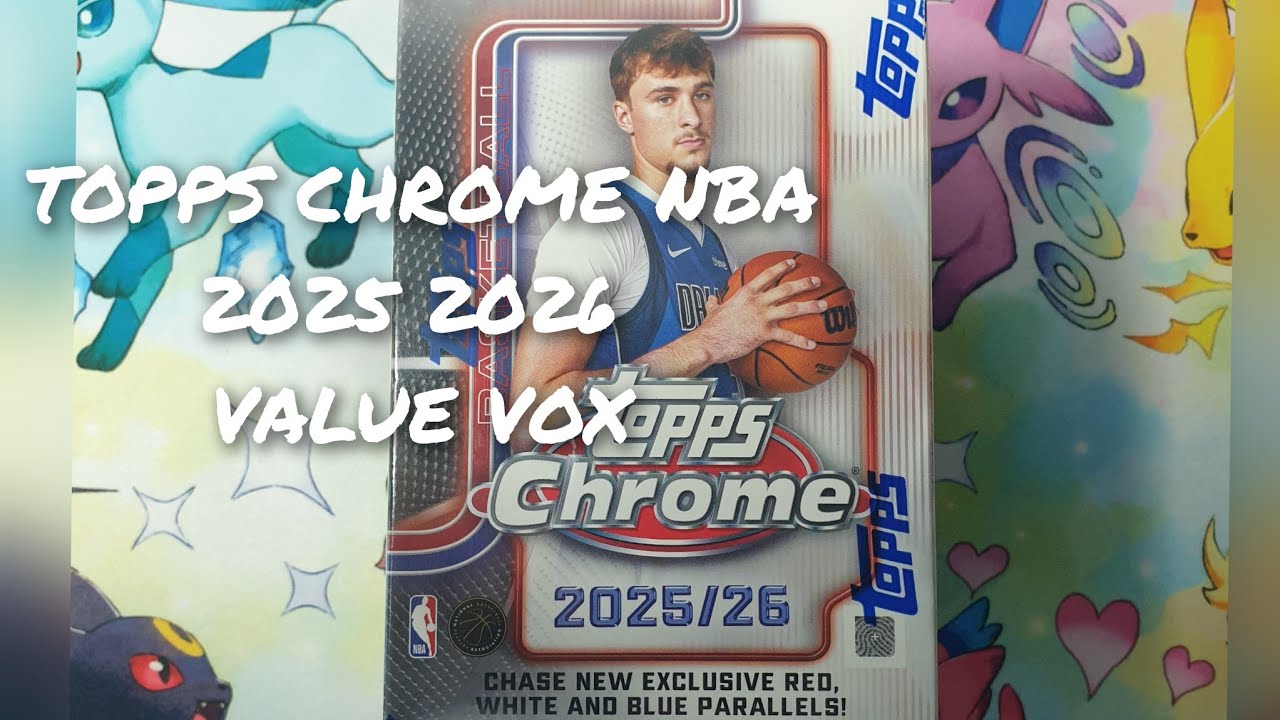 APERTURA TOPPS CHROME NBA 2025 2026 VALUE BOX - INCREIBLE conseguimos AUTO casi imposible 