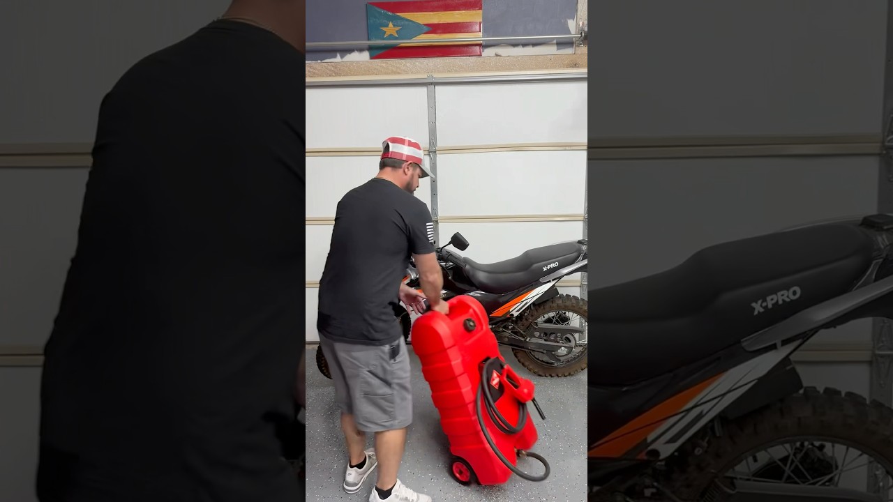 The 15 Gallon Fuel Caddy You Didn’t Know You Needed.