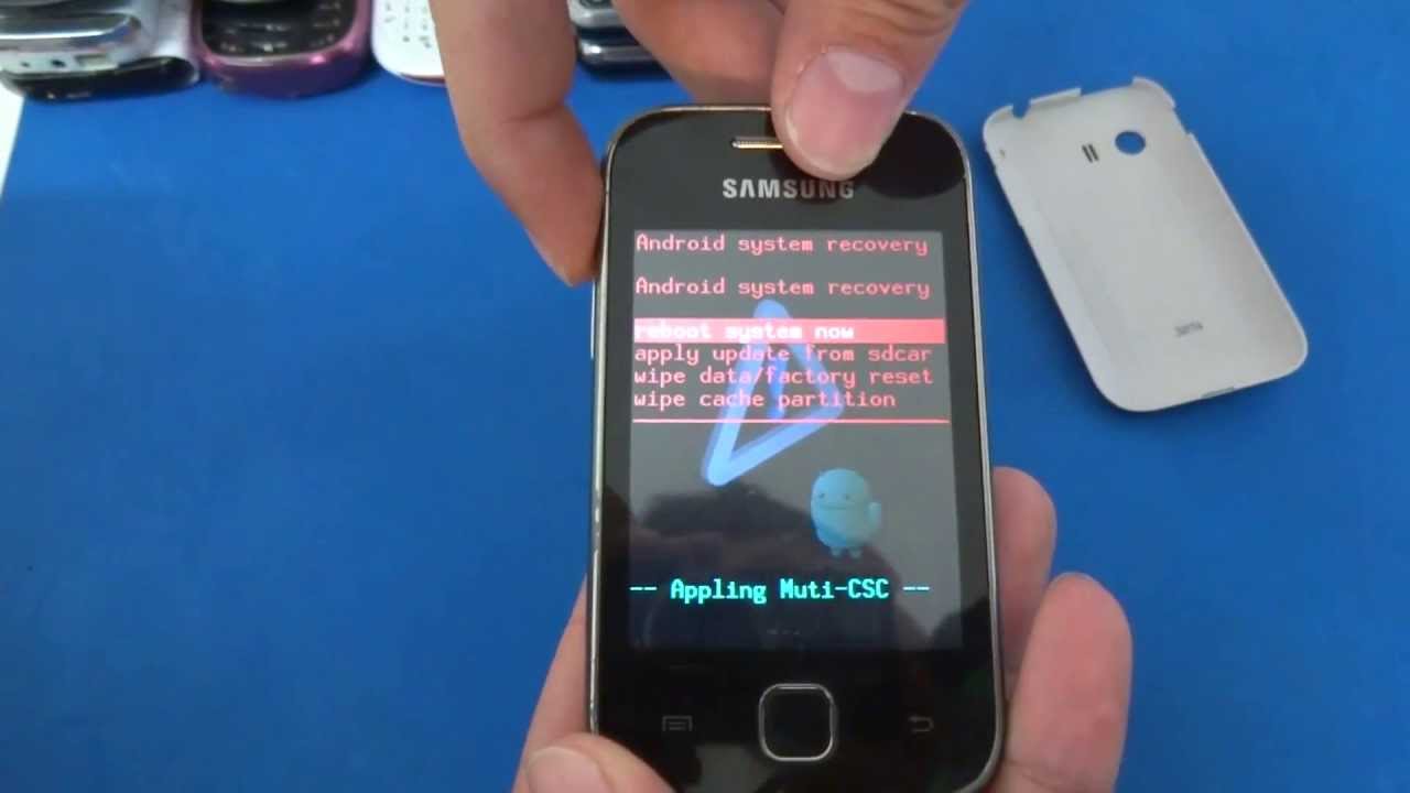 Como Formatar Samsung Galaxy Y S5360 e S5367 || Hard Reset, Desbloquear. G-Tech