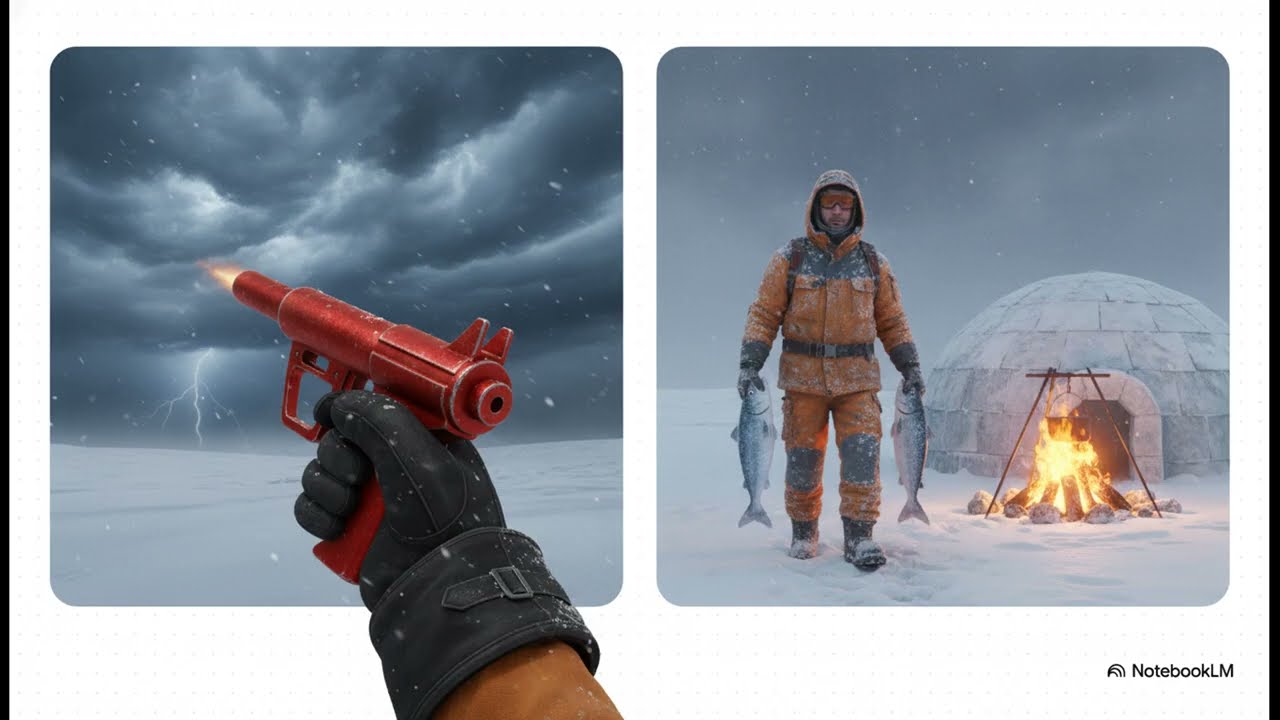 🥶 STRANDED IN THE ARCTIC FOR 7 DAYS (IN 3D!) #MrBeast #ArcticSurvival #SurvivalChallenge #VRVideo