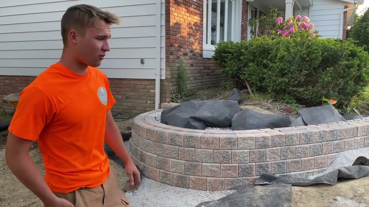 Retaining Wall Installation [And Step By Step Walk Through]