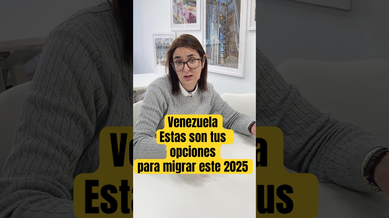 Venezolanos en Espa&ntilde;a 2025: &iexcl;Tienes m&aacute;s opciones que el asilo!