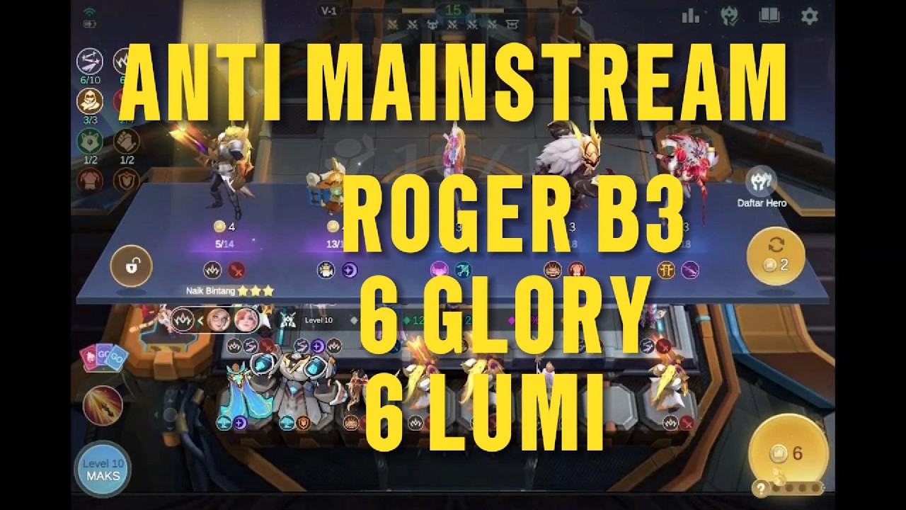 MCGG | ANTIMAINSTREAM!!! ROGER B3 6GLORY 6LUMI