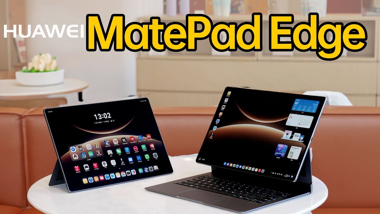 Обзор Huawei MatePad Edge — флагманский планшет Huawei 2-в-1, который конкурирует с Microsoft Sur...