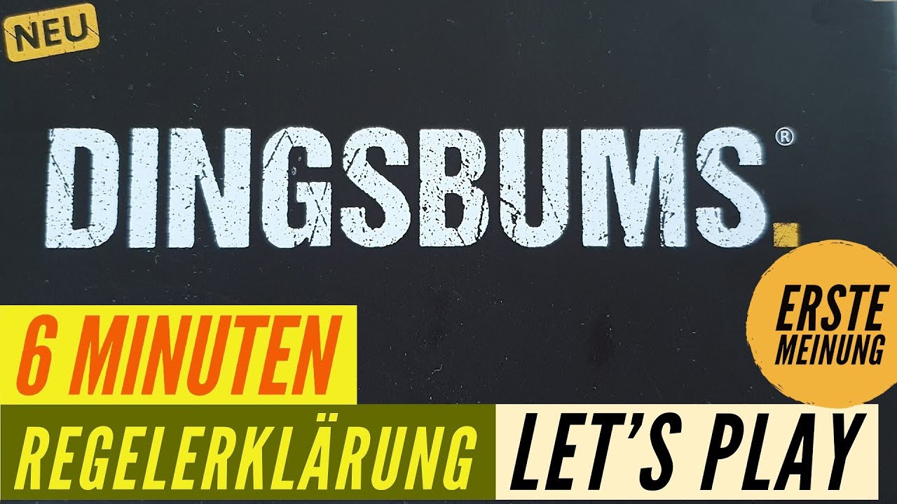 #PARTYFIEBER Dingsbums - Regeln Anleitung Erklärung + Lets Play + Fazit
