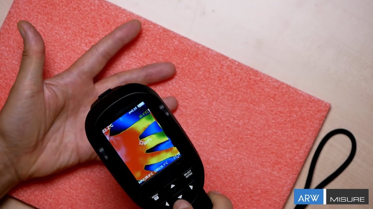 Funzioni e menu della Termocamera ad infrarossi ARW-T06