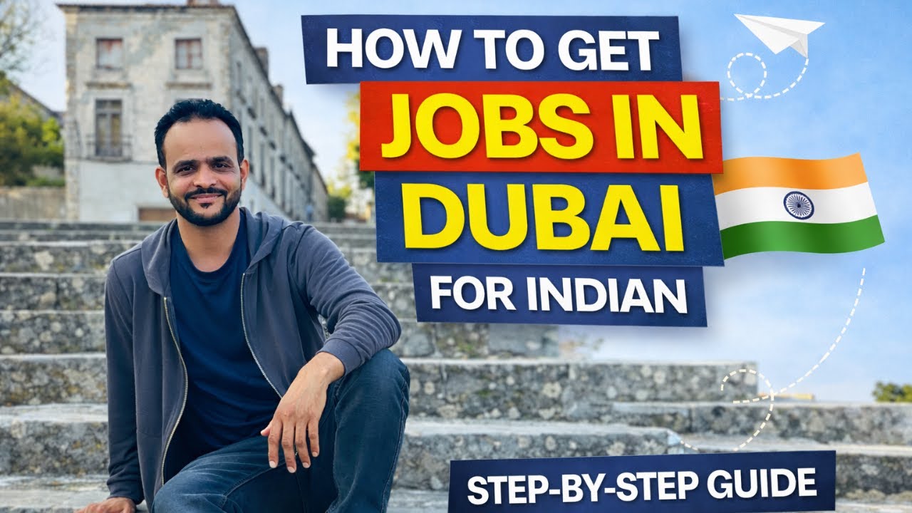 How to Get Jobs in Dubai for Indian | Dubai Work Visa 2025 | Tabrez Malik