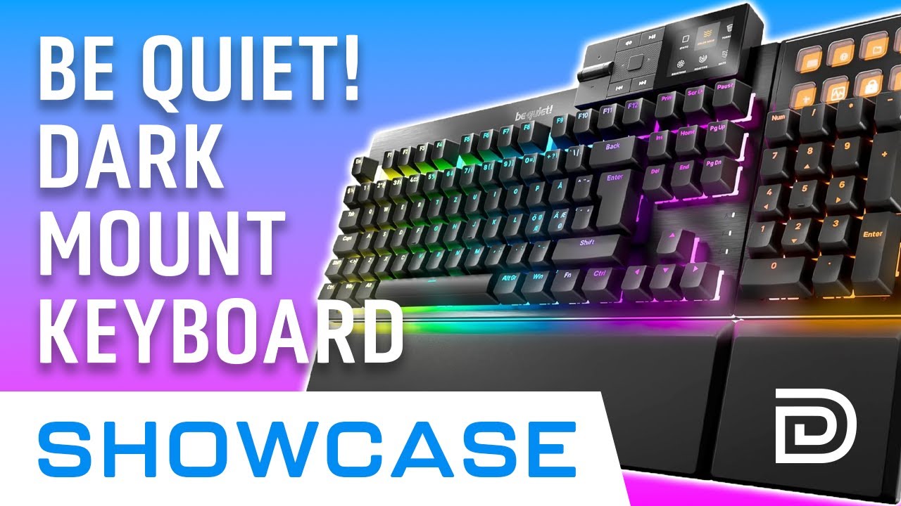 be quiet! Dark Mount Keyboard Showcase - MODULAR To The Max!