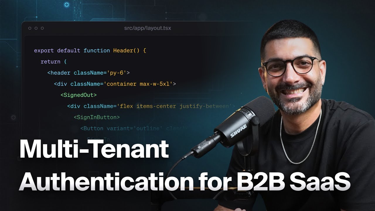 Build Multi-Tenant SaaS Authentication in Next.js (Organizations, RBAC, Verified Domains)