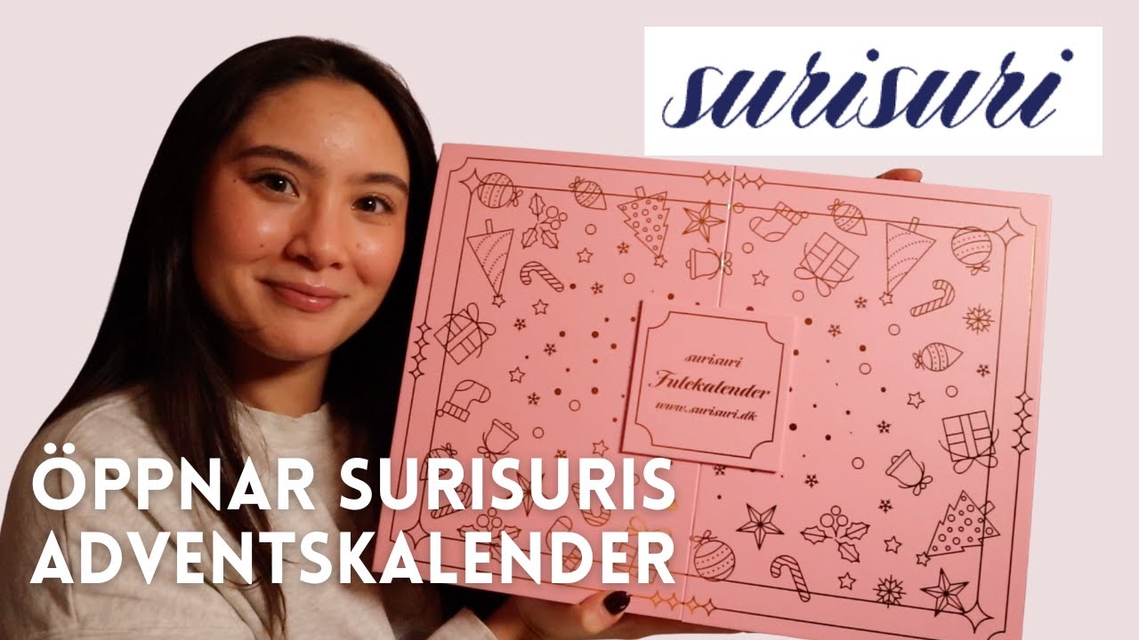 Öppnar hela Surisuri Adventskalender! ✨ Massa K-beauty!