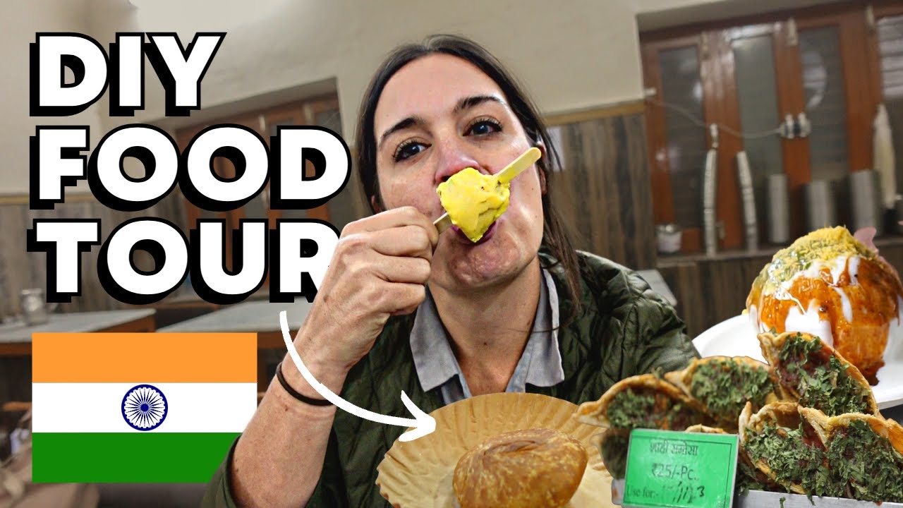 RAJASTHANI SNACKS 🇮🇳 (a DIY food tour in BIKANER, India)