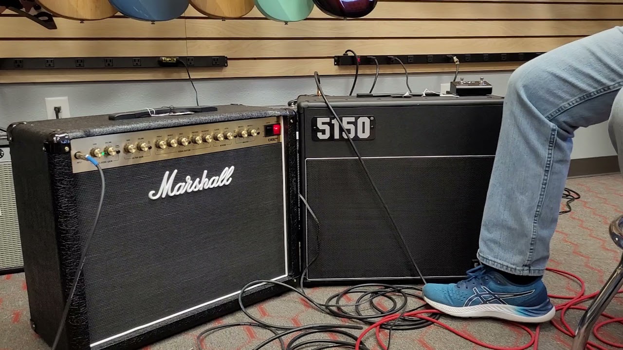 Marshall DSL 40 VS EVH 5150 Iconic 40