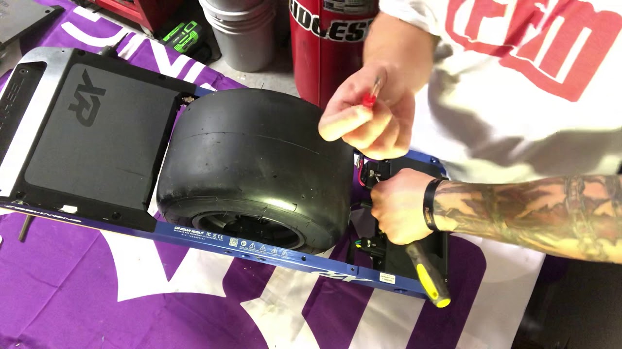 Onewheel XR battery assembly removal