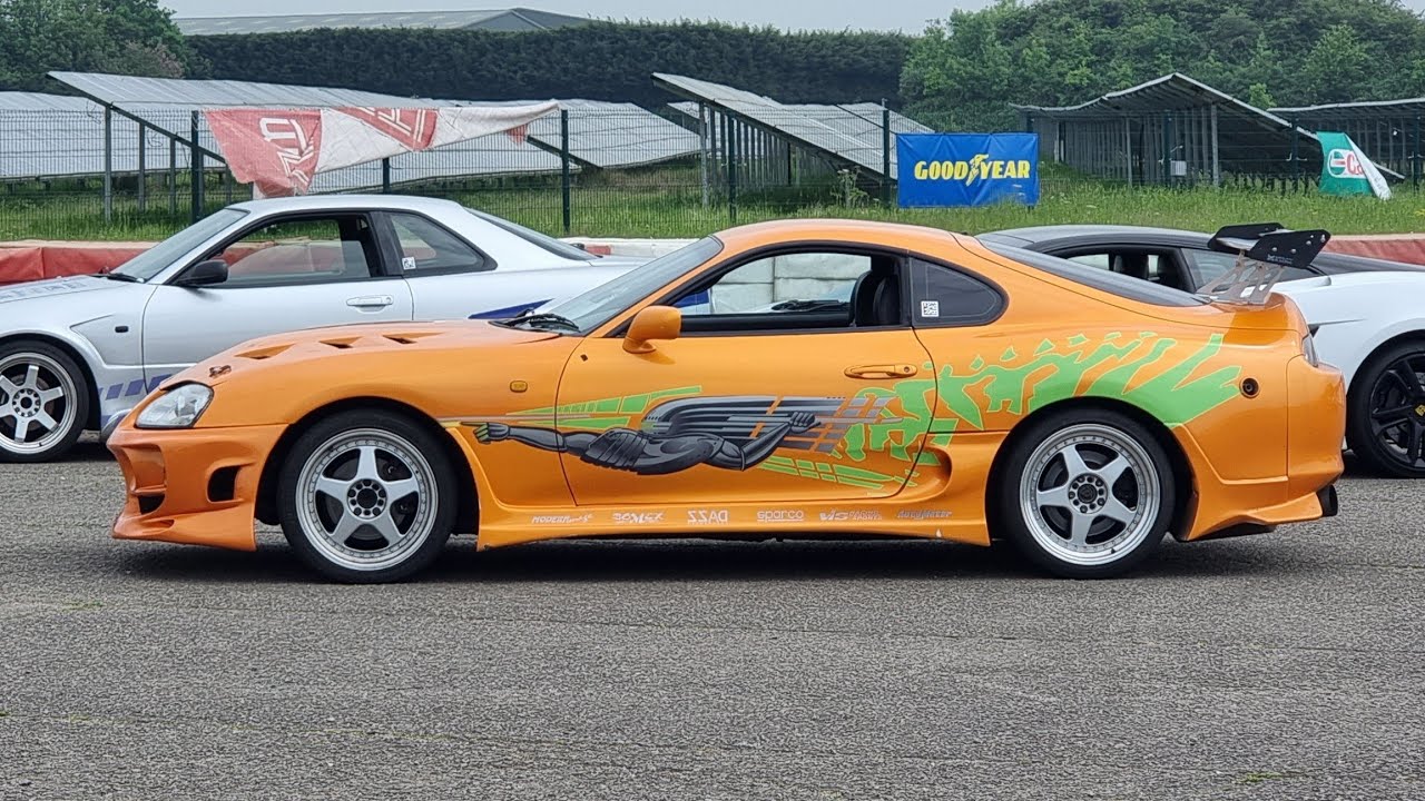 First Time on Track in a Toyota Supra 