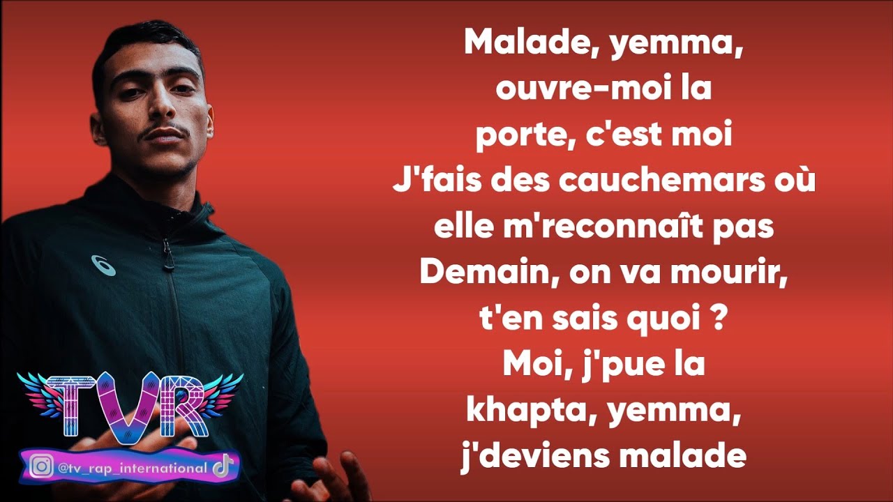 Sa&iuml;f - Malade (Paroles/Lyrics)