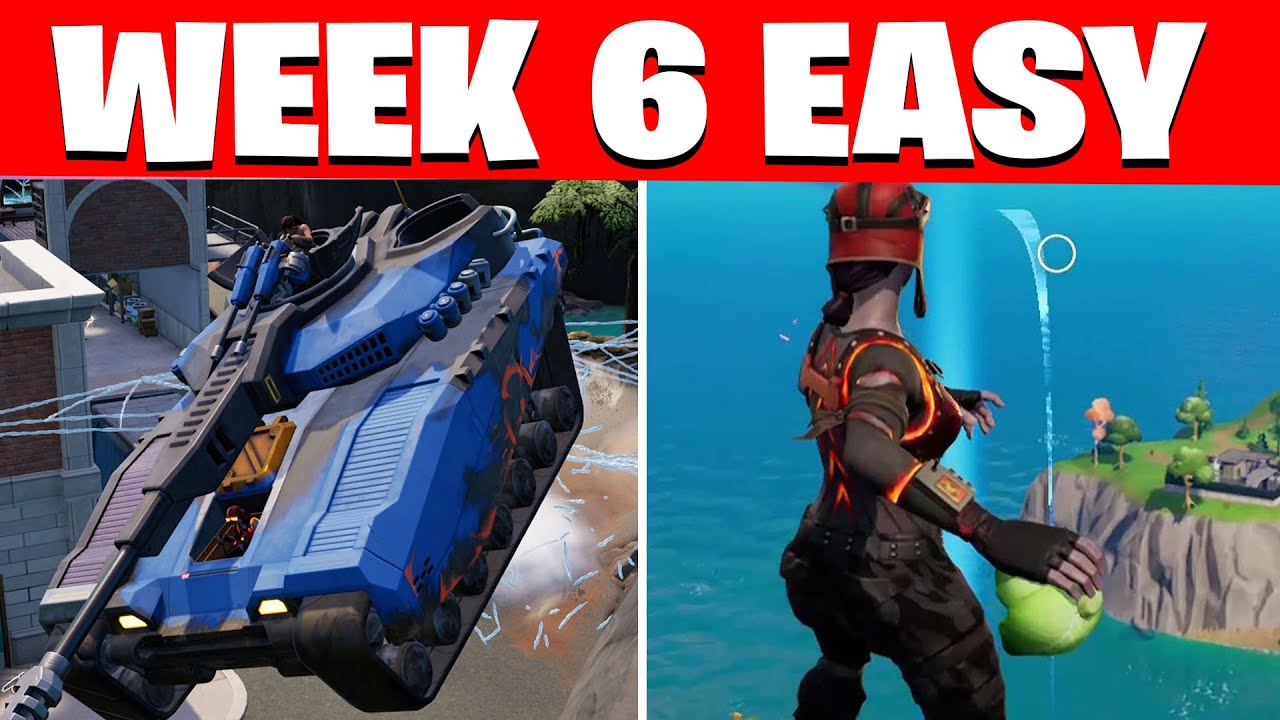 All Week 6 Quests Guide Fortnite - Week 6 Challenges chapter 3 season 2 in fortnite