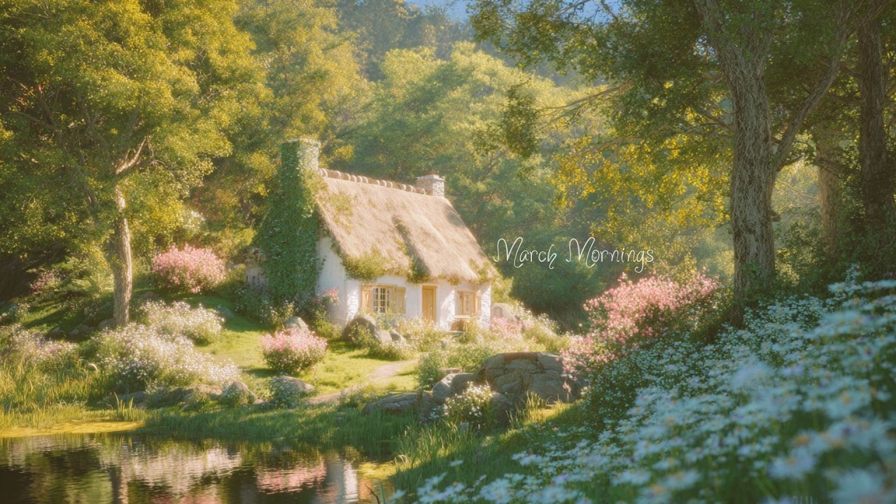 soft march mornings 🌼 a quiet playlist for gentle souls 🌿 (read/ write/ study)