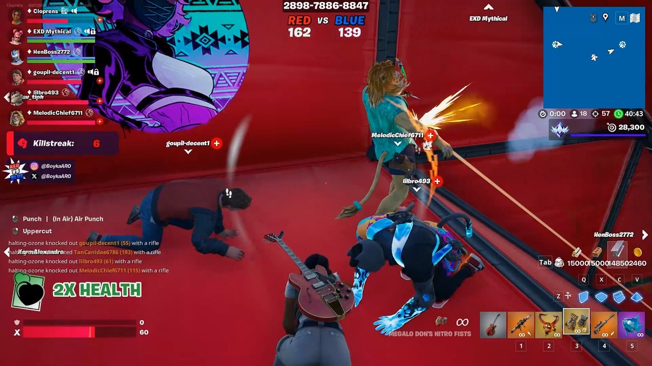 Fortnite - Mega Red vs Blue - 2026.03.03