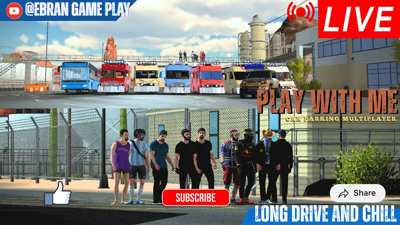 🔥 Car Parking Multiplayer LIVE