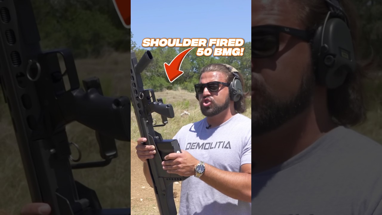Brandon Herrera: Shoulder Fired Barrett M82A2