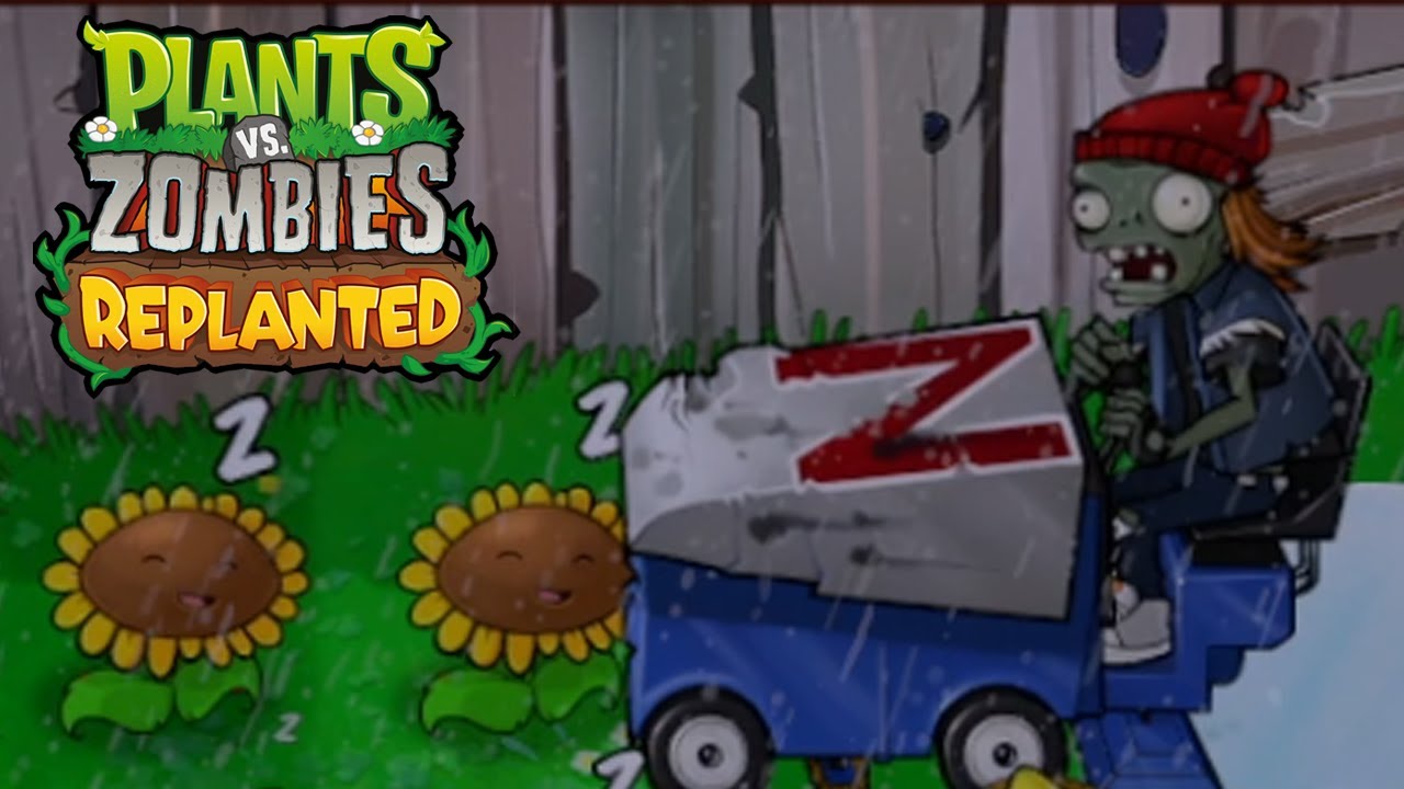 Plants vs Zombies Replanted | Cloudy Day! LEVEL 5 - 8 Walkthrough