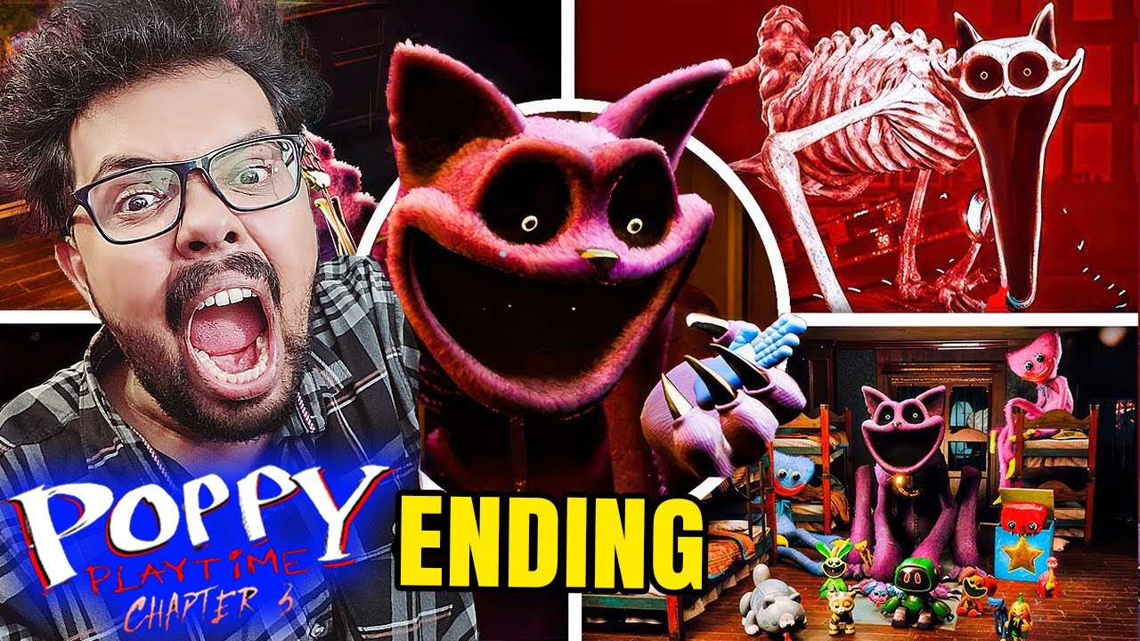FINALLY KILLED CATNAP IN POPPY PLAYTIME CHAPTER 3 ENDING !!