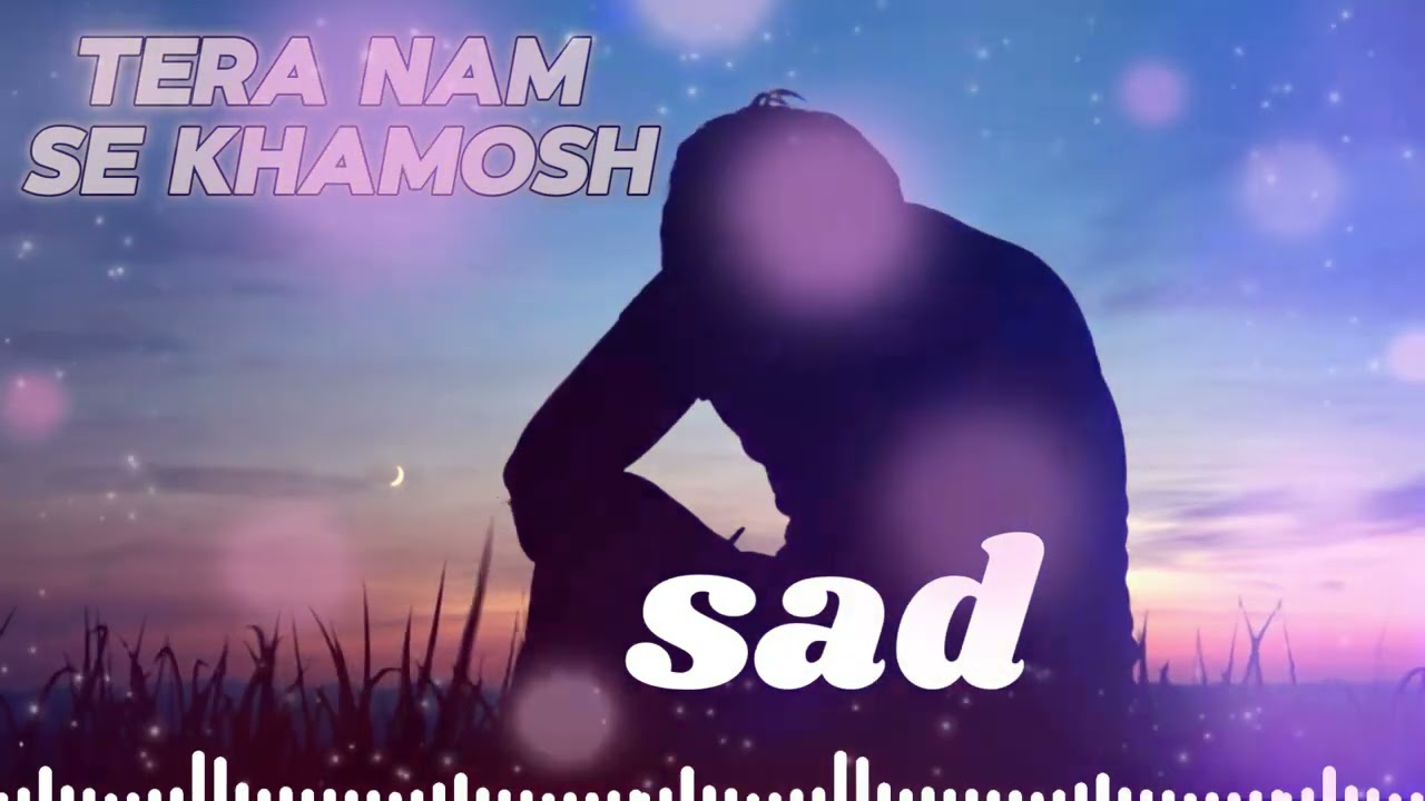 Tera Nam se khamosh sad #lofimusic #sadsong #music #song #love 